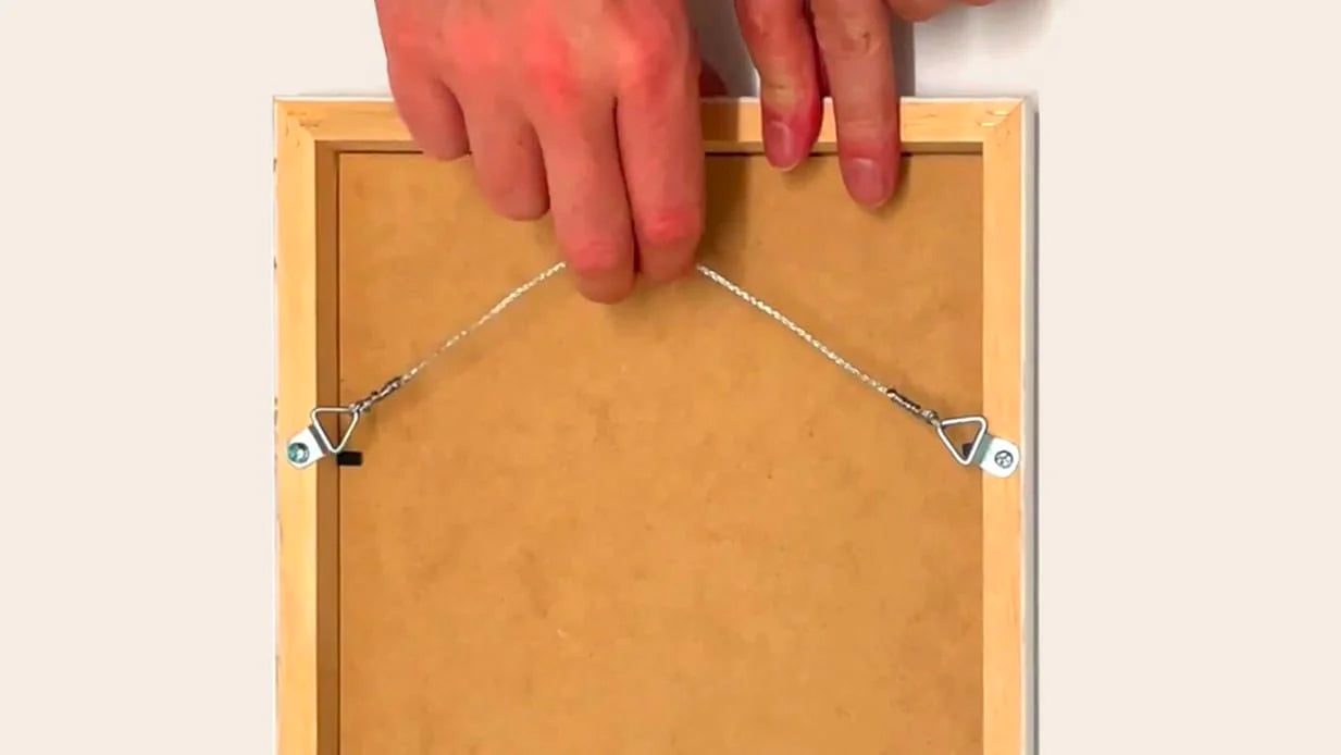 How to Attach Wire to the Back of Your Photo Frame