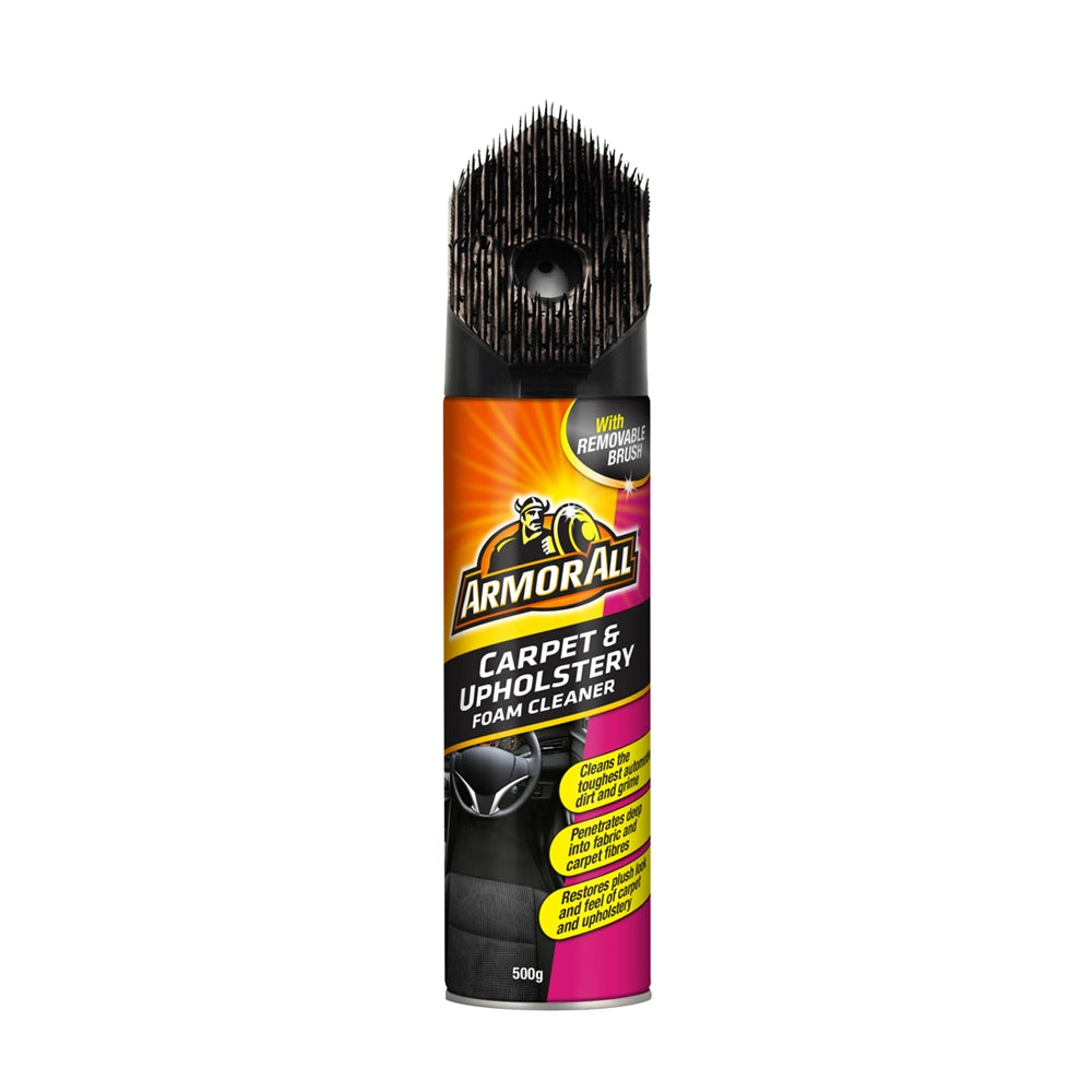 Armor All Carpet And Upholstery Foam Cleaner Brush 500g