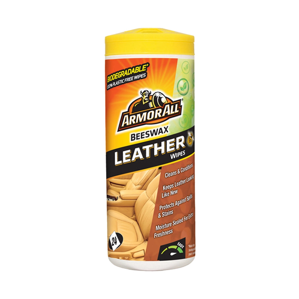 Armor All Leather Wipes 24 Pack