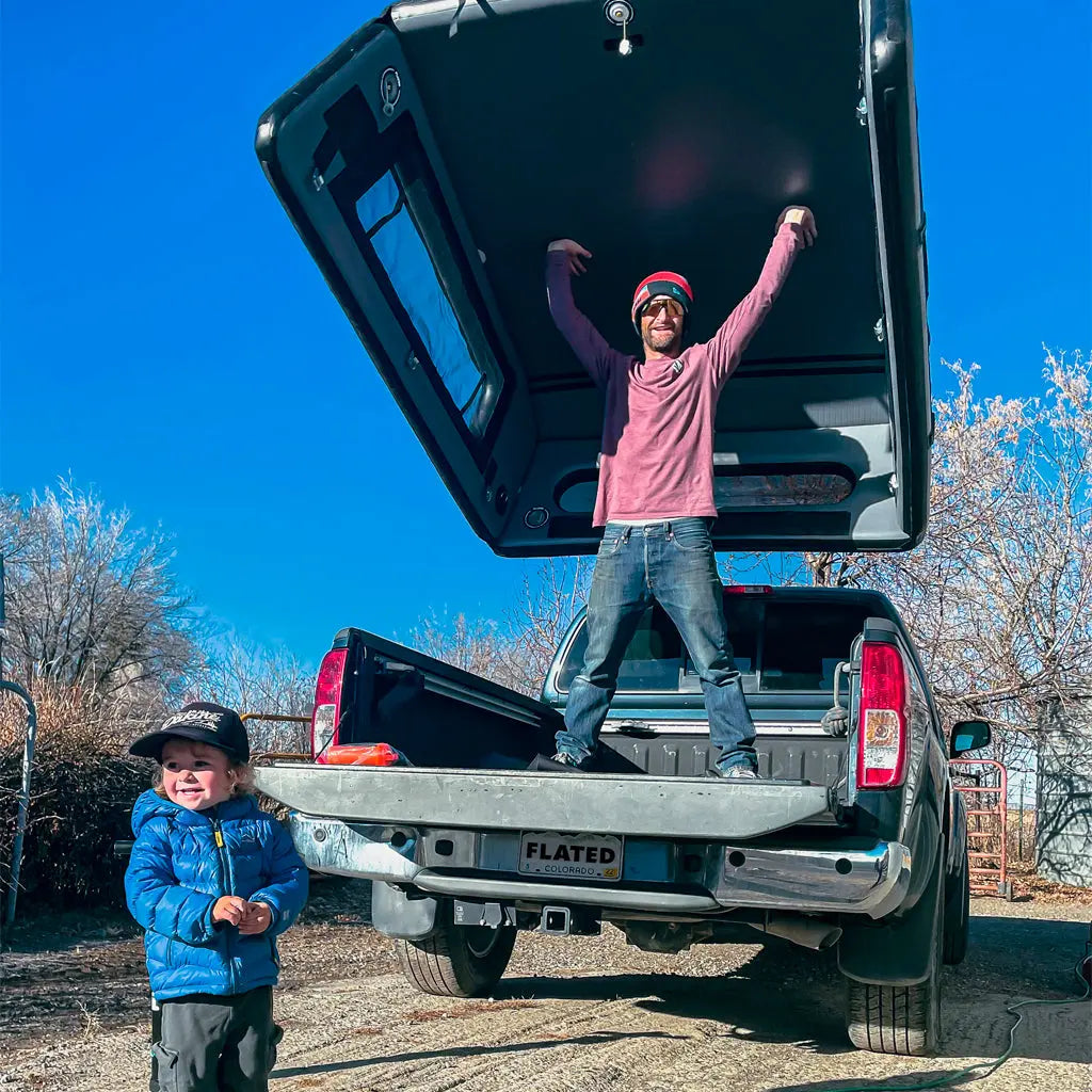 Flated Air-Topper Mid-Rise Inflatable Ute Canopy