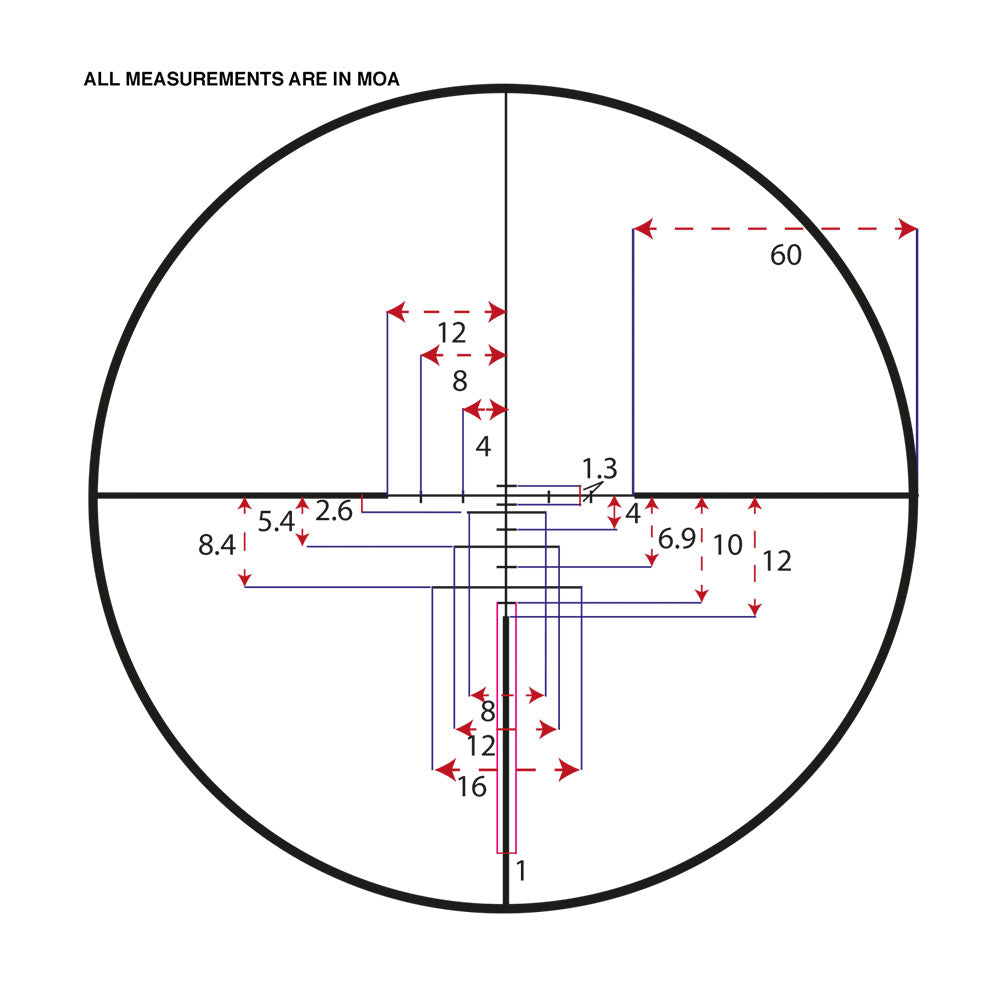 Konus Konuspro-275 3-10x44 Engraved 275 Ballistic Reticle