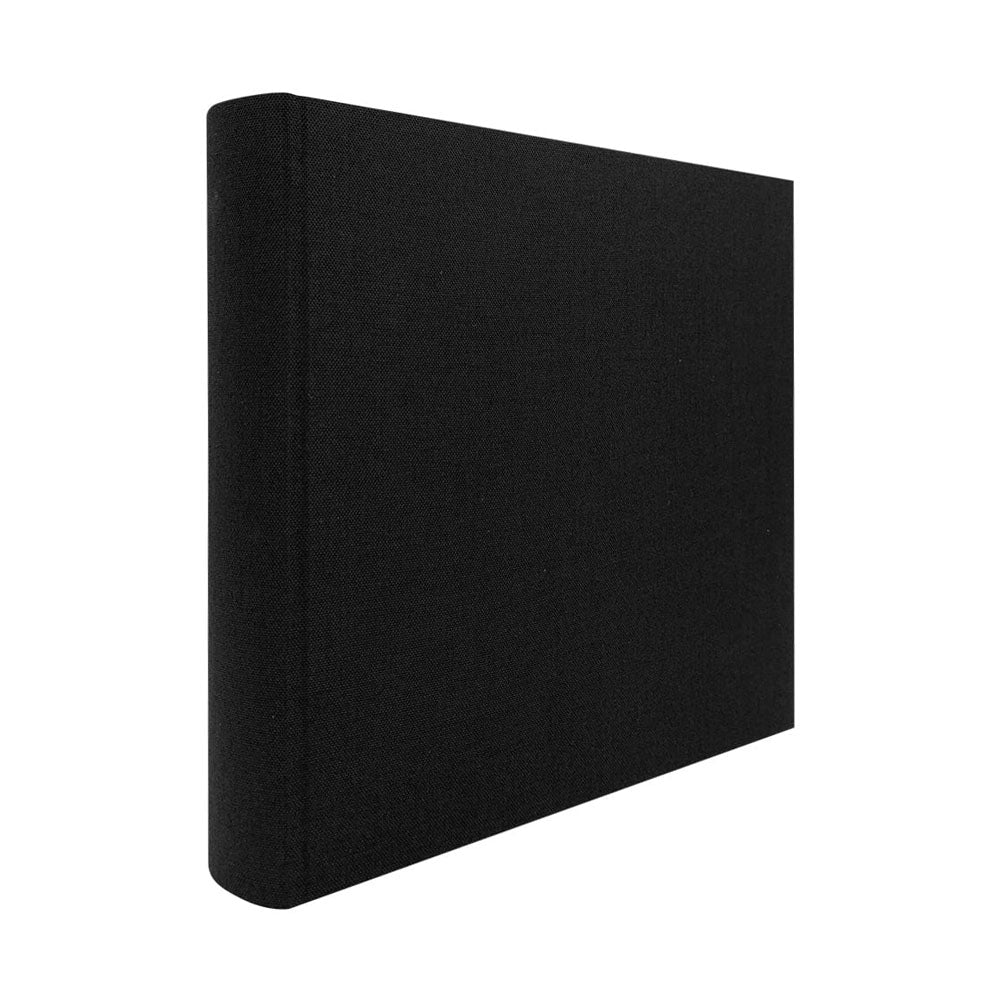 Profile PLUSH Linen Black 4x6 Slip-In Photo Album