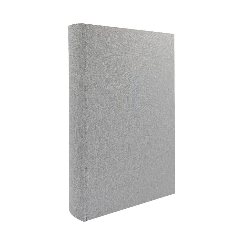 Profile PLUSH Linen Grey Blue 4x6 Slip-In Photo Album