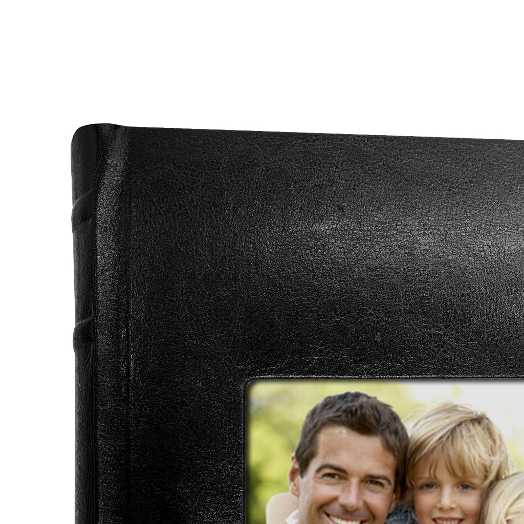 Profile PRESTIGE Black Leather 4x6 Slip-In Photo Album PRE-ORDER