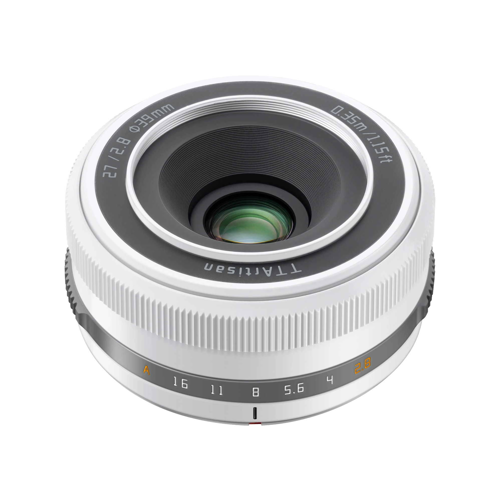 TTArtisan AF 27mm F2.8 APS-C Polar white Limited Edition