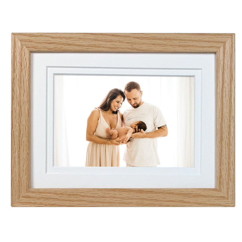 Profile Elegant Timber Photo Frame Natural Oak