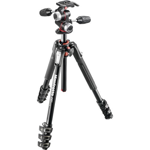 Manfrotto 190 Aluminium 4 Section with XPRO 3 Way Head